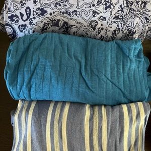 LuLaRoe Julia 3 pack size XL. Rarely or never worn.